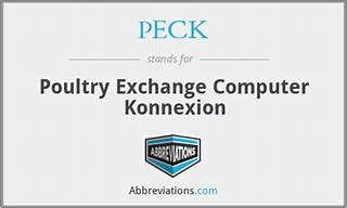 peck at